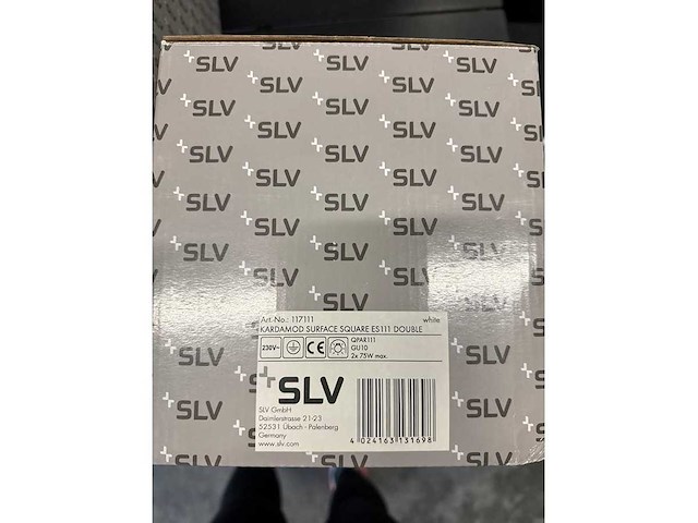 Slv - kardamod surface square double - ceiling lamp - afbeelding 2 van  2