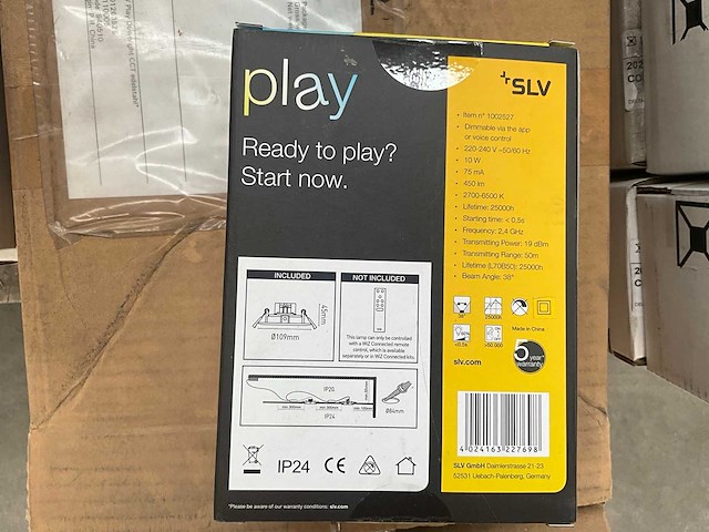 Slv play led wifi 1002527 inbouwarmatuur (6x) - afbeelding 2 van  3