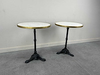 Sm france - duo ronde tafels - canteen table (2x) - afbeelding 1 van  5