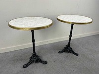 Sm france - duo ronde tafels - canteen table (2x) - afbeelding 3 van  5