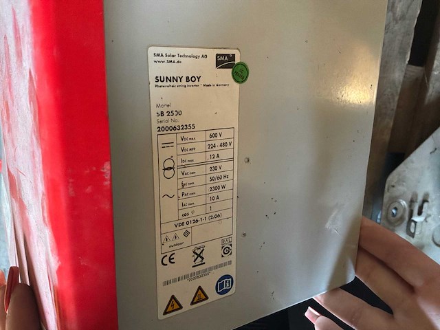 Sma suny boy omvormer - afbeelding 8 van  10