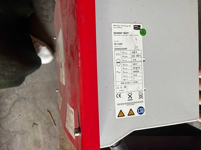 Sma suny boy omvormer - afbeelding 10 van  10