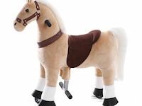 Small horse beige with white hoof - afbeelding 1 van  4