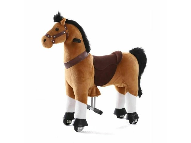 Small horsee brown with white hoof - afbeelding 1 van  3