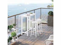 Smalle en hoge bartafel 100x40x100cm - afbeelding 7 van  7