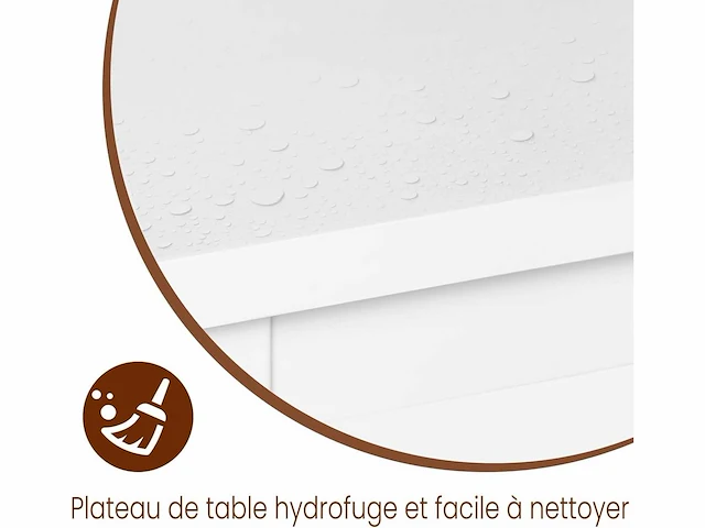 Smalle en hoge bartafel 140x40x100cm - afbeelding 8 van  8