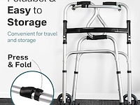 Smalle rollator vaste voet of wielen - afbeelding 4 van  6