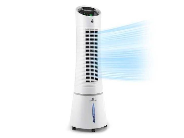 Smart air cooler - klarstein skycraper ice smart - ventilator - wit - afbeelding 2 van  4