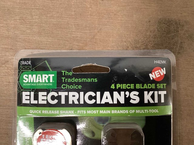 Smart h4emk zaagblad voor multitool, set 4 stuks (9x) - afbeelding 2 van  6