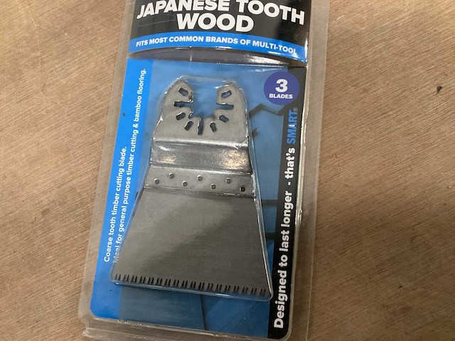 Smart multitool zaagbladen 63 mm, 3 delig (16x) - afbeelding 2 van  5