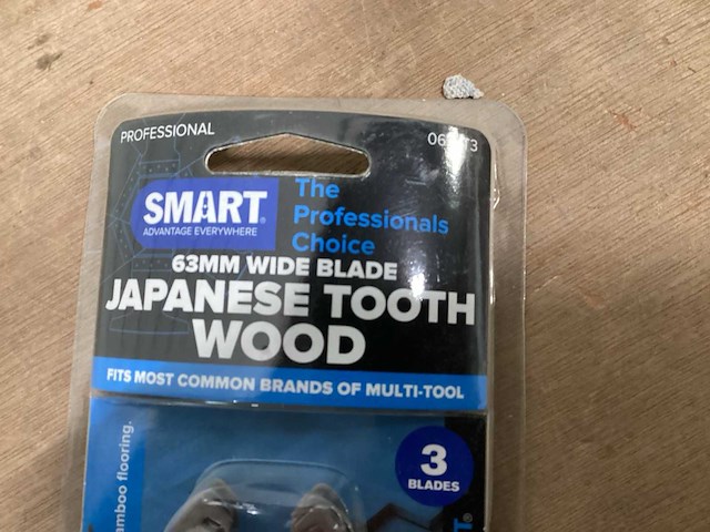 Smart multitool zaagbladen 63 mm, 3 delig (16x) - afbeelding 3 van  5