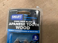 Smart multitool zaagbladen 63 mm, 3 delig (16x) - afbeelding 3 van  5