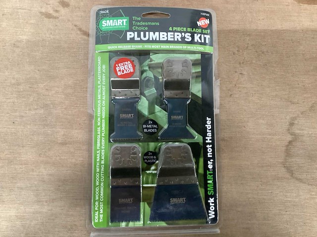 Smart multitool zaagbladen set 4-delig (14x) - afbeelding 1 van  7