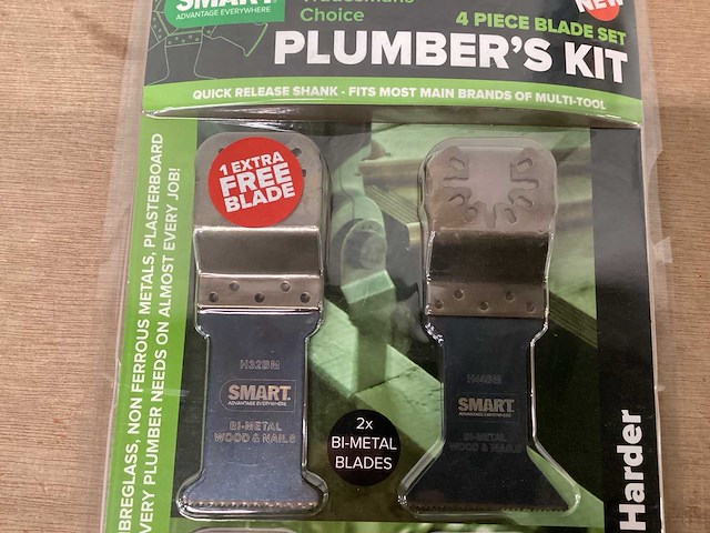 Smart multitool zaagbladen set 4-delig (14x) - afbeelding 4 van  7