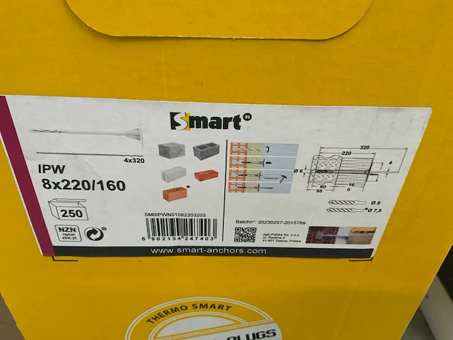 Smart partij isolatie pluggen en ankers - afbeelding 3 van  6