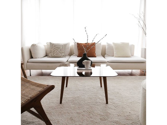 Smart salontafel | gehard glas | brons - afbeelding 3 van  7