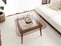 Smart salontafel | gehard glas | brons - afbeelding 4 van  7