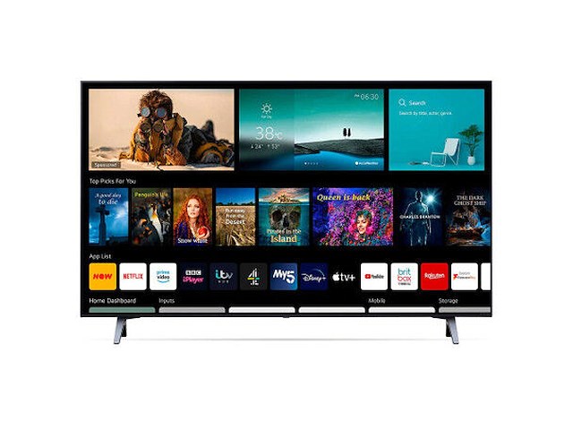 Smart tv - lg 43nano756pr - 43 inch - 4k nanocel - afbeelding 3 van  7