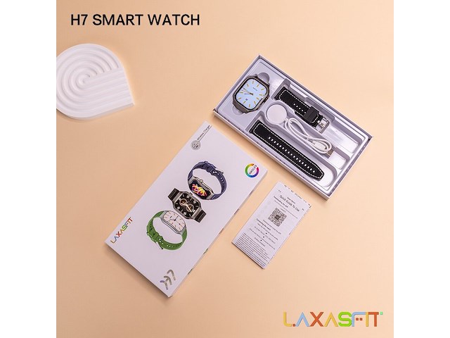 Smart watch - luxasfit - h7 - zilver - afbeelding 1 van  5
