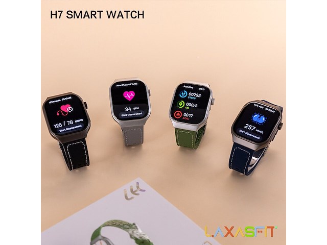 Smart watch - luxasfit - h7 - zwart - afbeelding 5 van  5