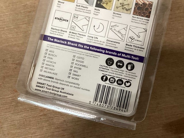 Smart zaagblad voor multitool 63 mm, long life (20x) - afbeelding 5 van  5