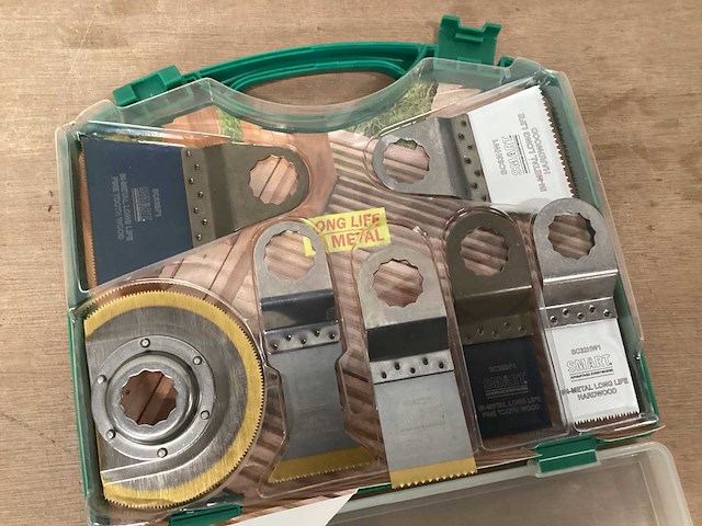 Smart zaagbladenset multitool, 7 delig (4x) - afbeelding 4 van  4