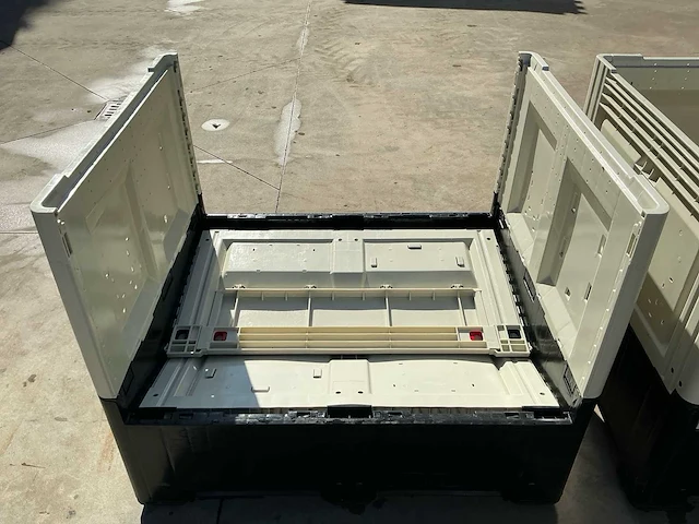 Smartbox palletboxen - inklapbaar en stapelbaar (10x) - afbeelding 6 van  8