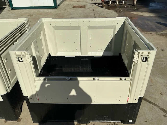 Smartbox palletboxen - inklapbaar en stapelbaar (10x) - afbeelding 7 van  8