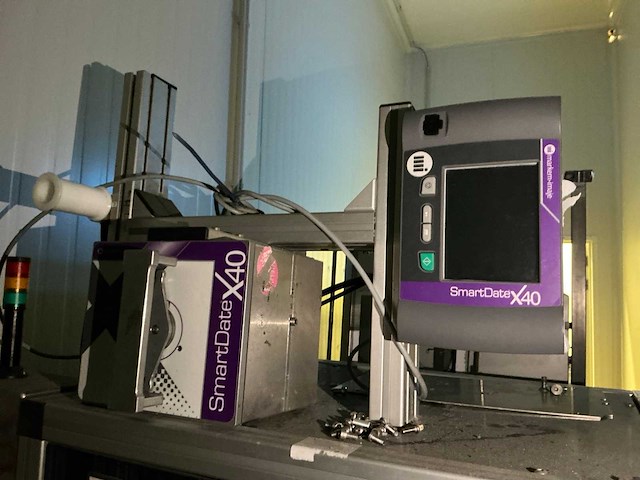 Smartdate x40 thermisch transfer labelprinter - afbeelding 1 van  5