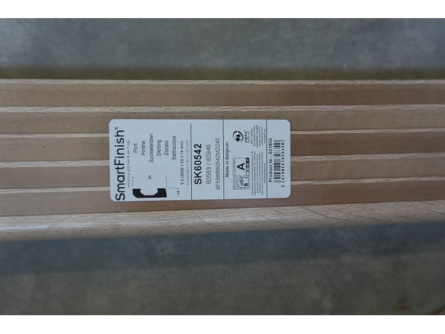 Smartfinish 3-in-1 plint natural, 1 pak - afbeelding 2 van  3