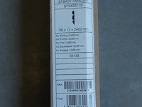 Smartfinish 3-in-1 plinten, 3 pakken - afbeelding 4 van  5