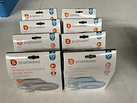 Smartwares rm175rf rookmelder koppelbaar, 2 pack (8x)
