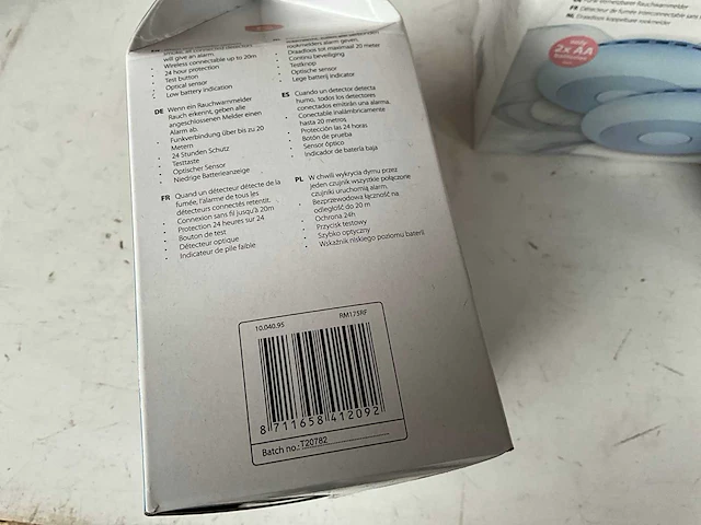 Smartwares rm175rf rookmelder koppelbaar, 2 pack (8x) - afbeelding 5 van  5