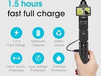 Smatree dji osmo pocket 3 power stick - afbeelding 4 van  6