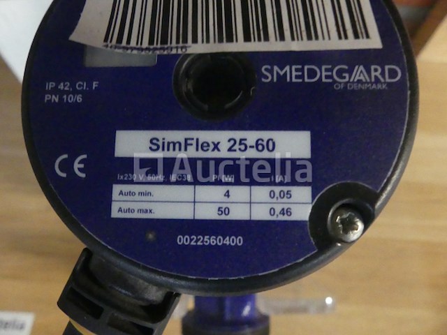 Smedegard simflex 25-60 circulator - afbeelding 5 van  6