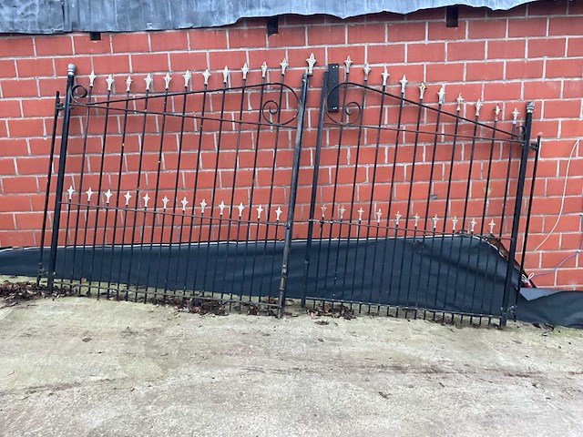 Smeedijzer poort - afbeelding 2 van  8