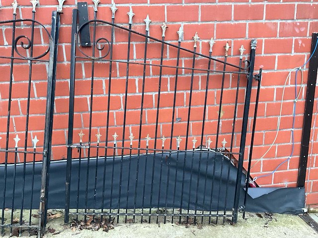 Smeedijzer poort - afbeelding 3 van  8