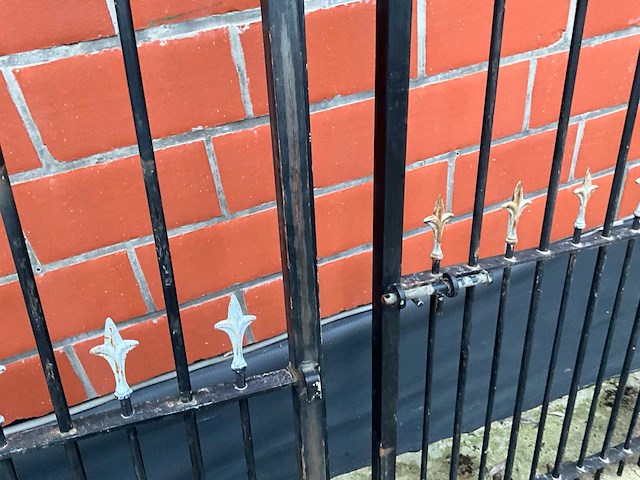 Smeedijzer poort - afbeelding 6 van  8