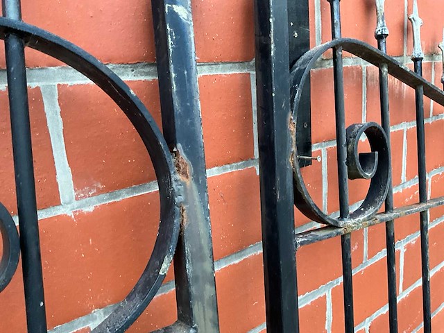 Smeedijzer poort - afbeelding 8 van  8