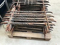 Smeedijzeren raam tralies (22x) - afbeelding 2 van  3