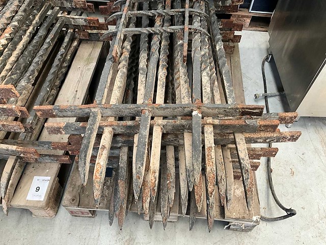 Smeedijzeren raam tralies (22x) - afbeelding 3 van  3