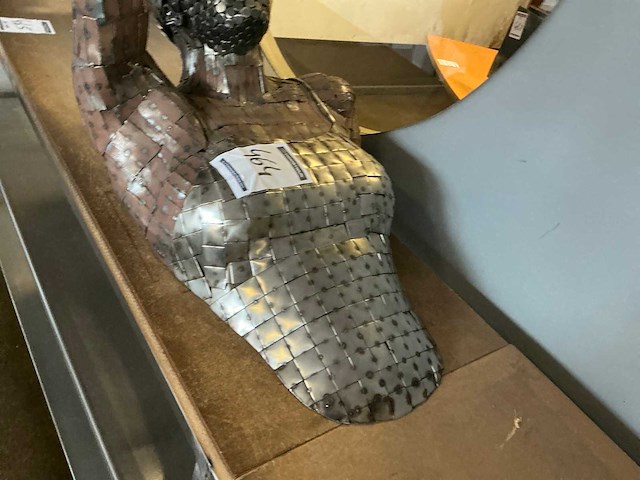 Smeedwerk vrouwenbuste - afbeelding 3 van  4