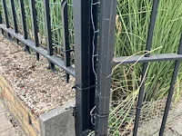 Smeedwerken tuinomheining met poort - afbeelding 3 van  13