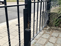Smeedwerken tuinomheining met poort - afbeelding 5 van  13
