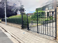 Smeedwerken tuinomheining met poort