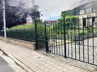Smeedwerken tuinomheining met poort