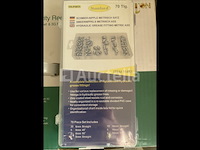 Smeernippel set metrisch 70 delig - afbeelding 1 van  2