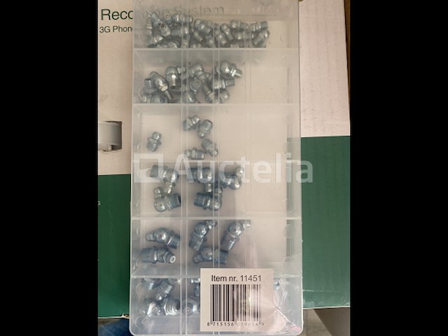 Smeernippel set metrisch 70 delig - afbeelding 2 van  2