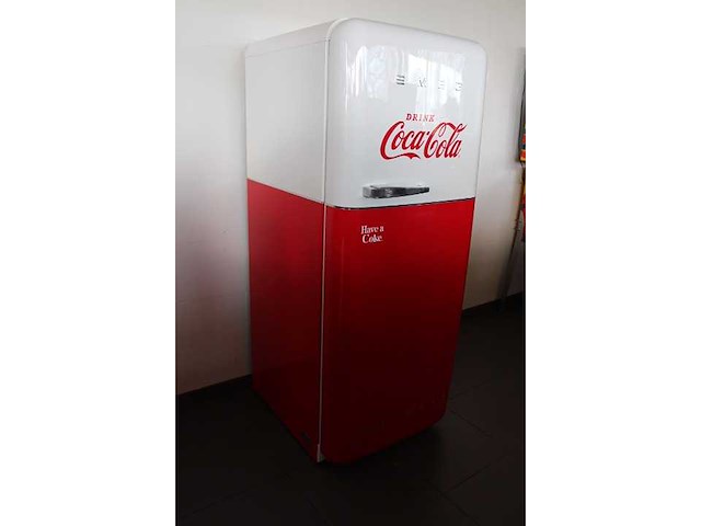 Smeg - coca cola limited edition - koelkast - afbeelding 5 van  8