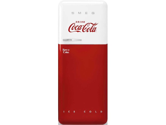 Smeg - coca cola limited edition - koelkast - afbeelding 8 van  8